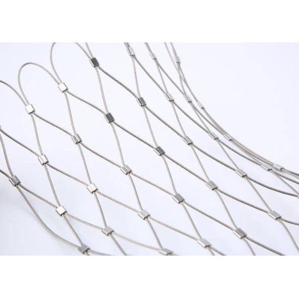 7X7 X Tend Flexible 316l Stainless Steel Wire Rope Mesh Netting