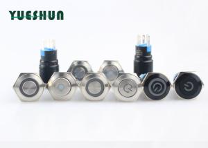 Wholesale High Security Waterproof Push Button Switch 16mm , IP67 Push Button Switch from china suppliers
