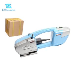 China 13mm electric baler PP PET Packing Belt Battery Manual Box Strapping Machine on sale
