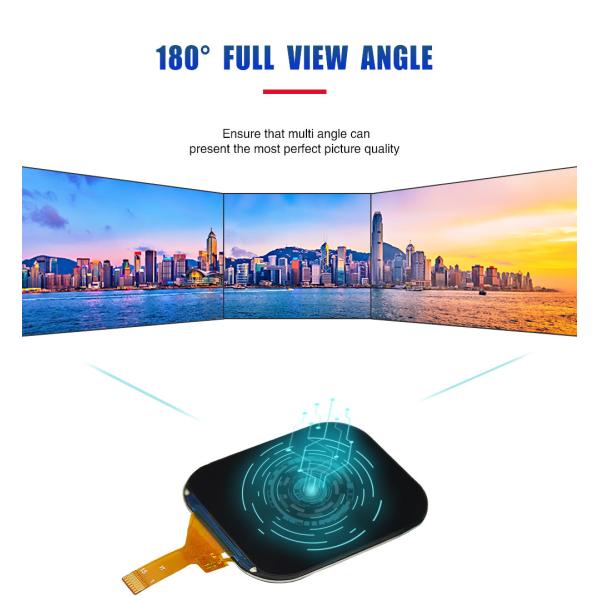 2.01 Inch TFT LCD Module IPS 240x296 Resolution IC ST7789 Advanced
