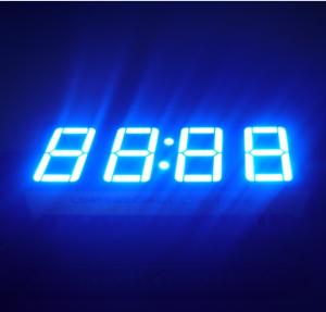 Wholesale Ultra Blue LED Clock Display 0.56&quot; , Led 4 dight 7 Segment Display 50.4*19*8MM from china suppliers