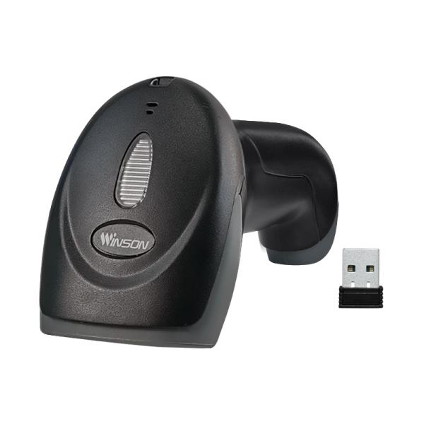 2D Barcode Reader USB Wireless Handheld Barcode Scanner for Receipt Cash Register Inventory Bank Cheque