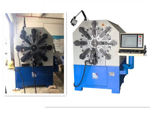 Quality CNC Spring Forming Machine With Twelve Axes Rotating Wire Forming Machine for sale