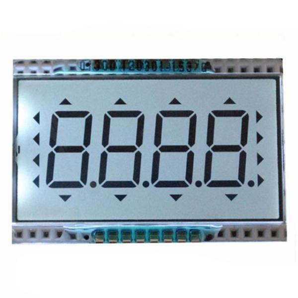 TN / STN / HTN LCD Display Positive Mode 2.8V With Pin / Rubber Connector