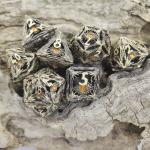 Multipurpose Custom Resin Dice Durable DND Polyhedral Dice Set Made Dice Sets