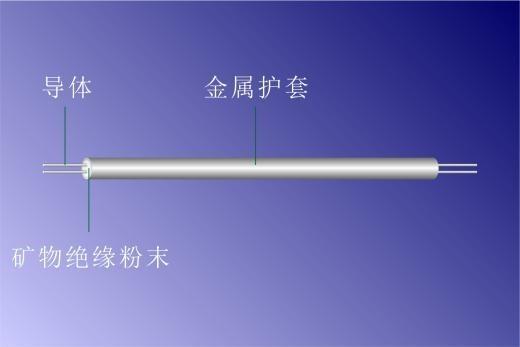 Quality 8mm Mineral Insulated Metal Sheathed Cable Sensor Control for sale