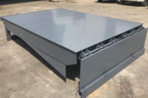 China High Duty Hydraulic Loading Dock Leveler With 300mm Electric Mobile Container on sale