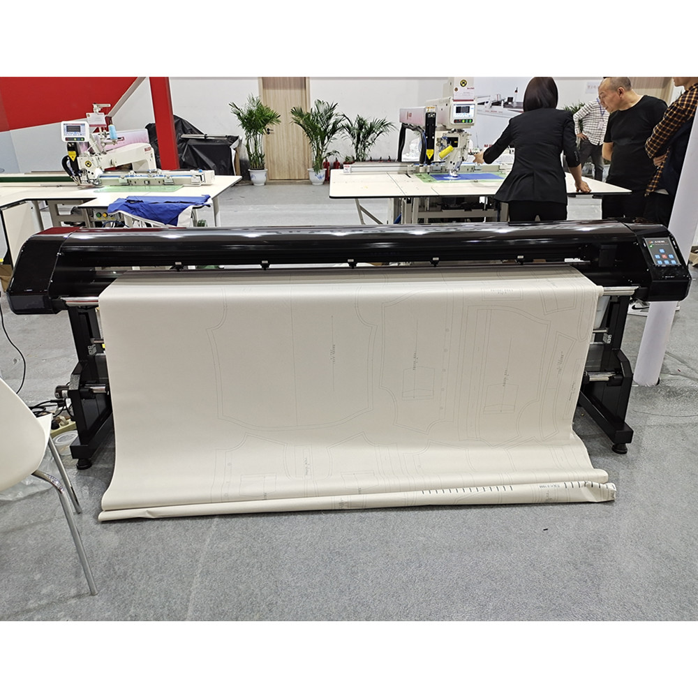 Network Port 120 SQM/H Speed Inkjet Printing Plotter With Super 350ml Big Ink Tank