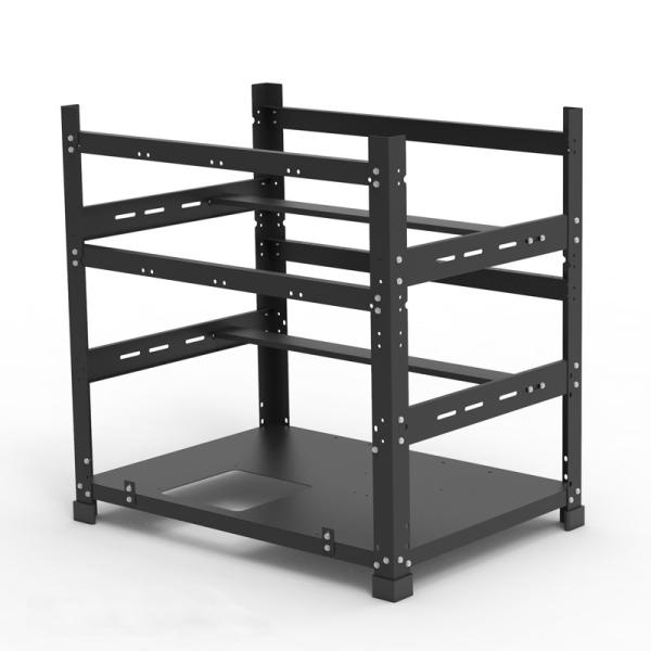 Quality Cryptocurrency 12GPU Mining Rig Frame, Air Open Mining Rig Frame, Mining ETH/ETC/ZEC Mining Tools for sale