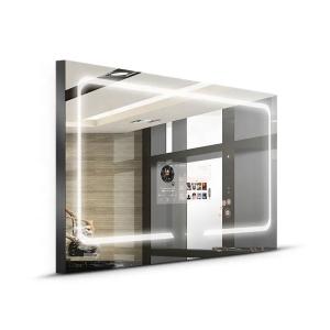 China Wifi Magic Smart LCD Bathroom Mirror Rectangle Shape Wall Mounted on sale
