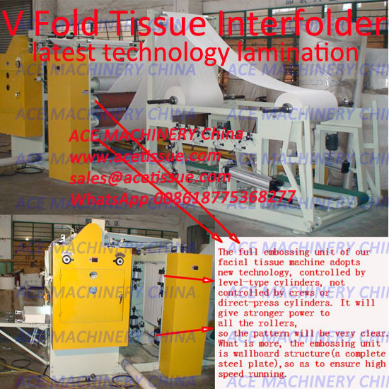 Interfolded Paper Towel Machine