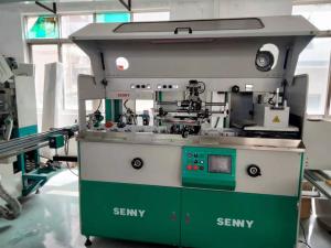 China Servo Driven UV Bottle Printer Multicolor Screen Printing Machine With Hot Stamping Labeling on sale