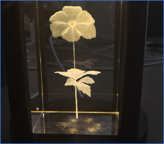 UV 3D Laser Marking Machine Laser Inner Engraving Machine