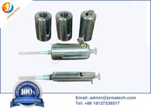 Wholesale 90WNiFe Heavy Tungsten Alloy Syringe For Nuclear Shielded Use from china suppliers