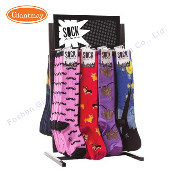 Quality Tabletop Hanging Stand With Hooks Counter Top Display Rack for sale