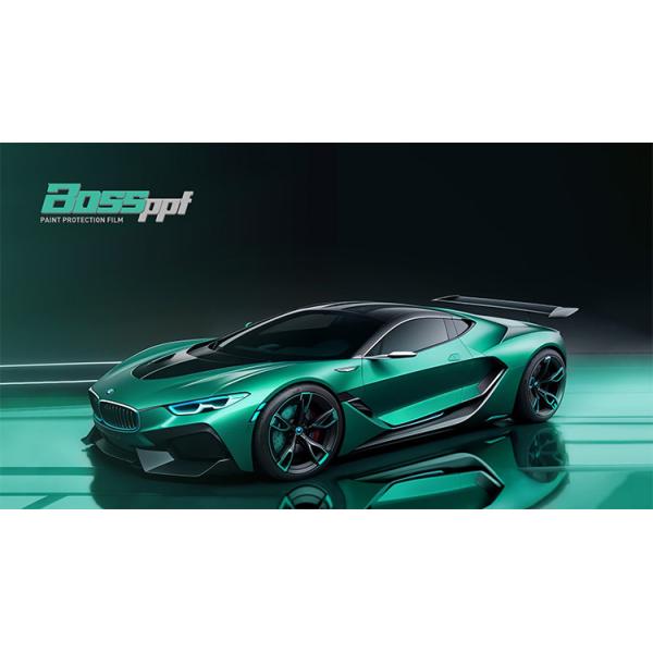 Anti Yellowing Glossy 6.5mil TPH-AT Anti Acid Rain Transparent Car Protective Film