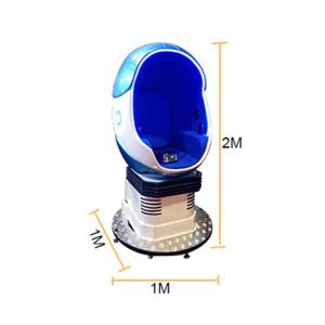 China 1 Seats Virtual Reality Cinema , 1x1x1.95m 9D Cinema Simulator Custom Color on sale