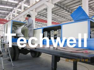 China 914-610 Mobile K Span Roll Forming Machine for 0.8 - 1.5mm K Span Arched Roof Panel on sale