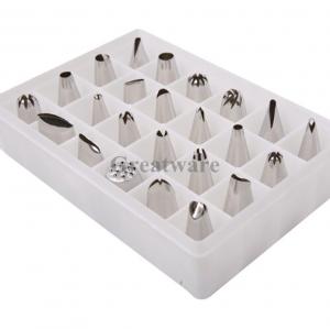 China Stainless Steel Cake Decorating Icing Nozzles Piping Sugarcraft Pastry Tips Tool Set on sale
