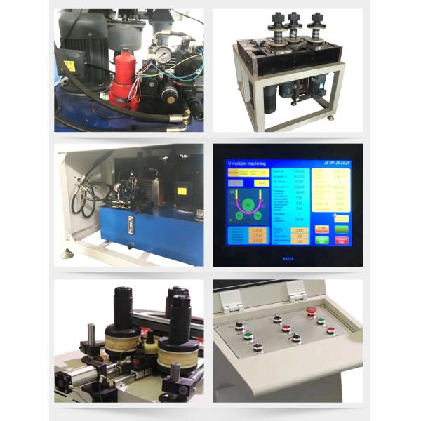 High Efficient Rolling CNC Profile Bending Machine , Arch Bending Machine