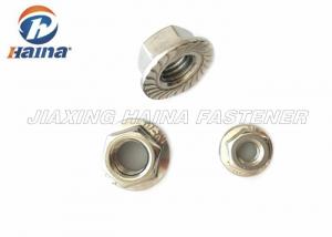 China DIN 6923 High Quality Stainless Steel 304 316  hex Flange Nut on sale