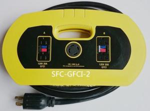Wholesale Universal Generator Auto Retractable Extension Cord Reel , Flexible Power Cable from china suppliers