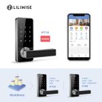 Smart Fingerprint Door Lock Bluetooth Fingerprint Combination Lock With Master