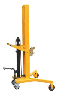 Wholesale 1100mm Lifting Height Pedaled Hydraulic Drum Stacker , Drum Lifters Handling Equipment from china suppliers