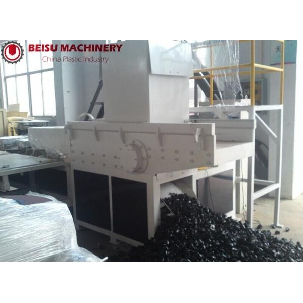 BS-600 Single Shaft Shredder Machine 22KW Motor Power Automatically Rotating