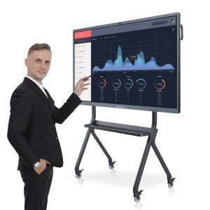Wholesale 350cd/M2 20 Point IR Touch Screen Interactive Whiteboard from china suppliers