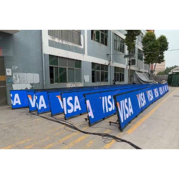 60Hz Frame Rate IP65 Grade Gray Scale Rectification Stadium LED Display for Definition Display