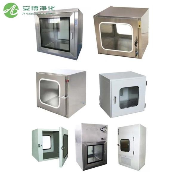 Dynamic Air Shower Pass Box With UV Lamp For Electronics Manufacturing