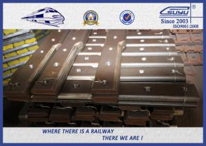 Wholesale SGS 6 Hole Railway Fish Plate For Connecting Rails with Hot rolled steel from china suppliers