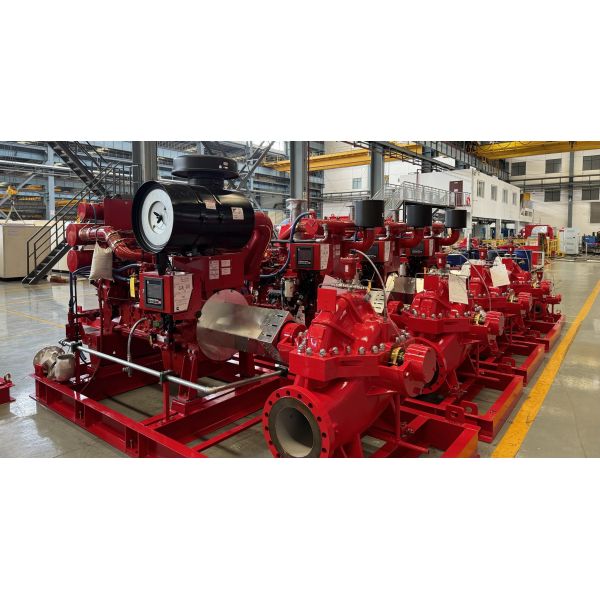 SCF250-200-600 Diesel Engine Driven Split Case Fire Pump 4500 GPM UL/FM Certified