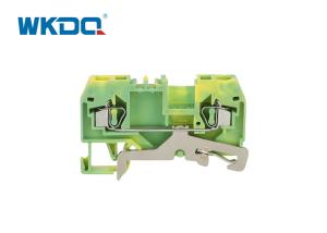 China 280-907 Grounding Spring Terminal Block Connectors Din Rail Terminal Blocks 2 Conductor Corrosion Proof Protective on sale