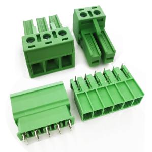 7.62mm Spacing 30Amp Pluggable Plug-in Screw Terminal Blocks Plug + Header