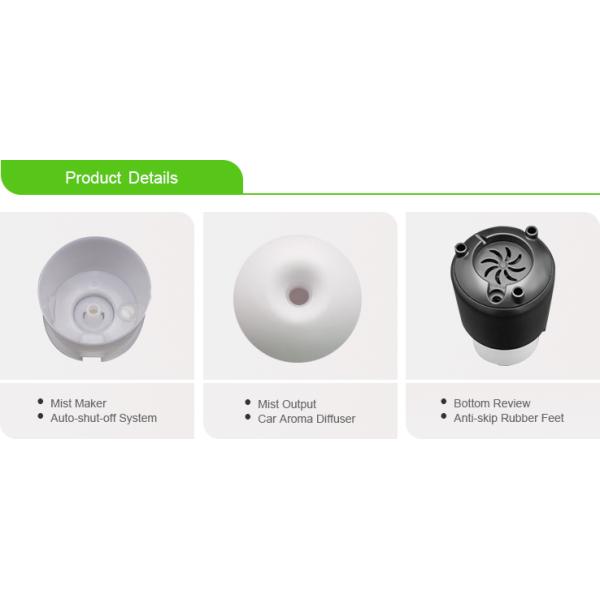 USB Car Diffuser Mini Air Humidifier With Colorful LED Light