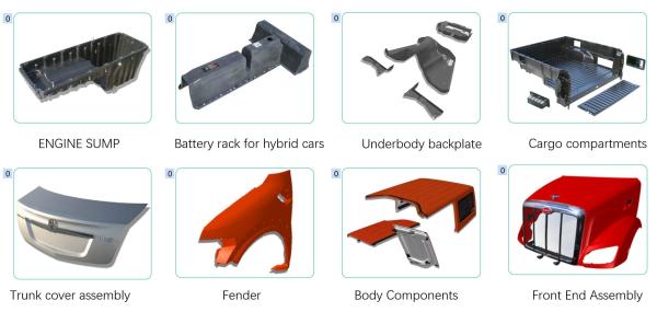 Quality Standard Size SMC And RTM Technology Products Excellent Dimension Stability for sale