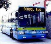 GCL p16 message bus led display screen