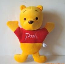 China Stuffed Plush Toys The Pooh Hand Puppets on sale