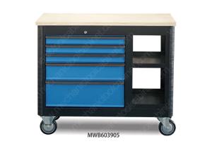 Wholesale 5 Drawer Industrial Workstation Table , Garage Top Mobile Workstations Large Door Area from china suppliers