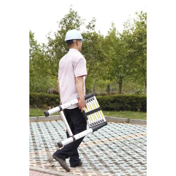 CE Emergency Rescue Equipment Retractable Aluminum Telescopic Ladder