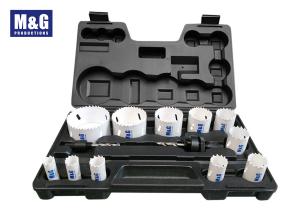 China Hex Shank / Arbor Diamond Tip Drill Bit Industrial Bi - Metal Holesaw Set on sale