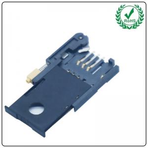 Wholesale High Temperature Resistant 6pin SMT Sim Card Connector Tray Type from china suppliers