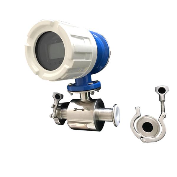 Quality SS304 Sanitary Electromagnetic Type Flow Meter DN15-DN2000 For Beverage Industries for sale