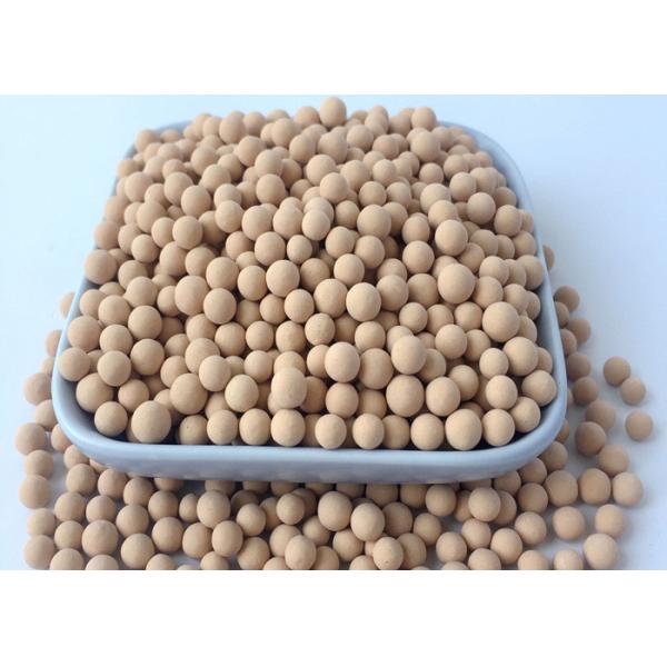 98% Purity 3A Pore Size Molecular Sieve Adsorbent Sphere Beads For PH 7-9 Ethanol Dehydration