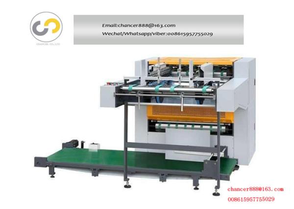 Automatic U or V type shape grooving machine for calendar, notebook,corrugated