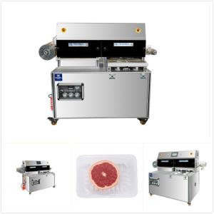 Wholesale Touch Screen Vacuum Tray Sealing Machine Japan Omron Electronic Control System from china suppliers