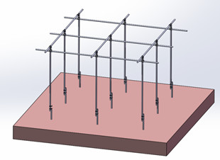 PV Energy Carport Solar Systems Silver Pre Assembled Agricultural Greenhouse Brackets