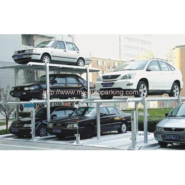 2-3 Levels Garage Car Stacking System Underground Car Parking Lift Pit Parking Mechanical